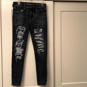American eagle super super stretch x skinny jeans
